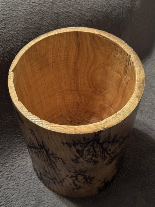 Ash and Fractal Burning