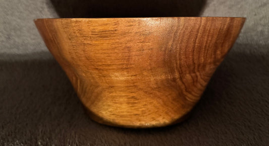 Black Walnut with Purple epoxy bowl