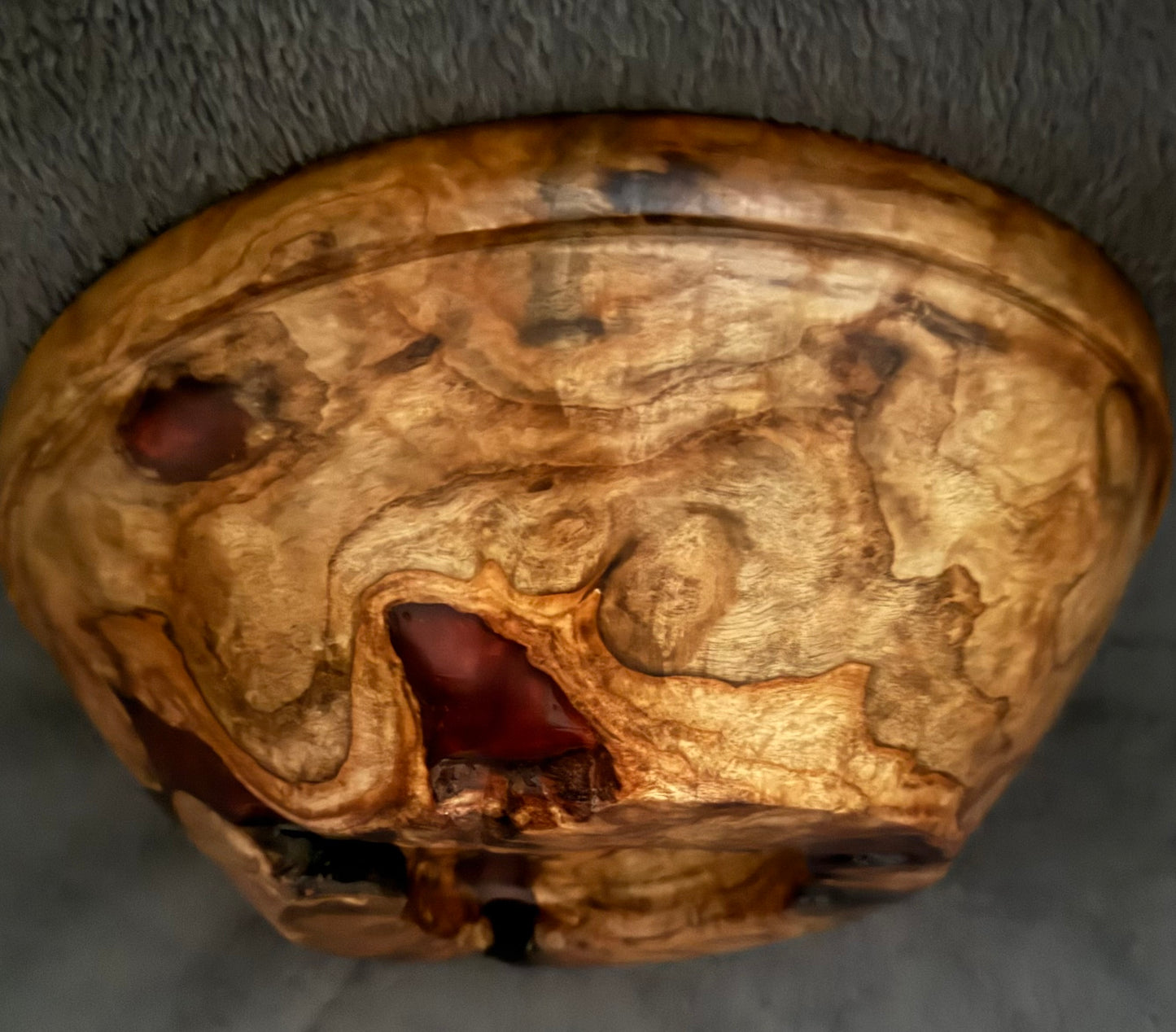 Live edge Sassafras Burl bowl