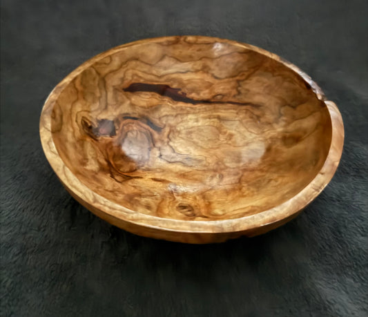 Live edge Sassafras Burl bowl